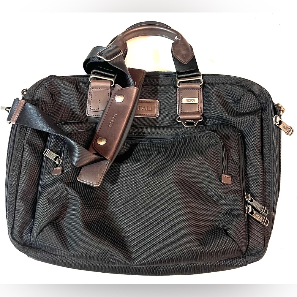 Tumi Alpha Bravo Yuma Slim Briefcase